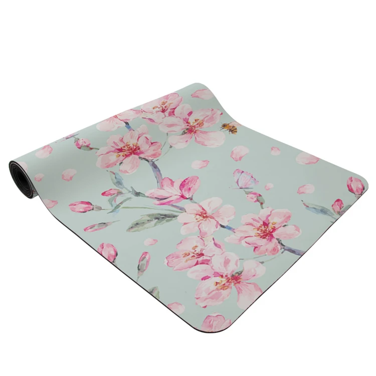 

Oyoga Eco Friendly Custom Folding Suede Natural Rubber Yoga Mat, Customized color