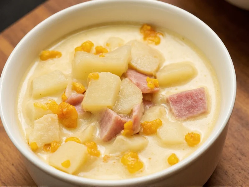 Classic Potato and Ham Soup Recipe: Creamy & Hearty in 45 Minutes