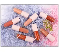 

Matte Lip Gloss Custom Cosmetic labiales makeup Pink Lip Gloss Tube Vegan Lip Tint 8 Color