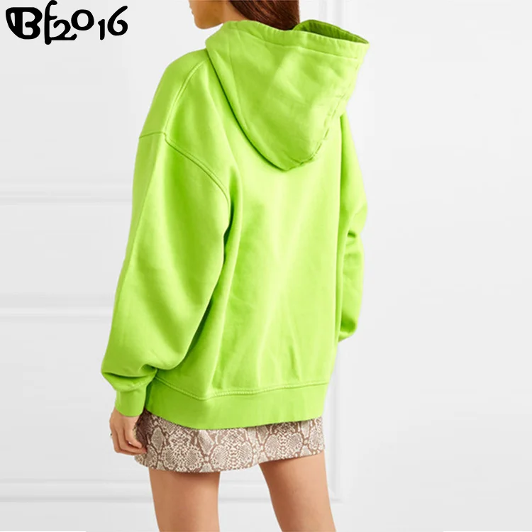 lime colour hoodie
