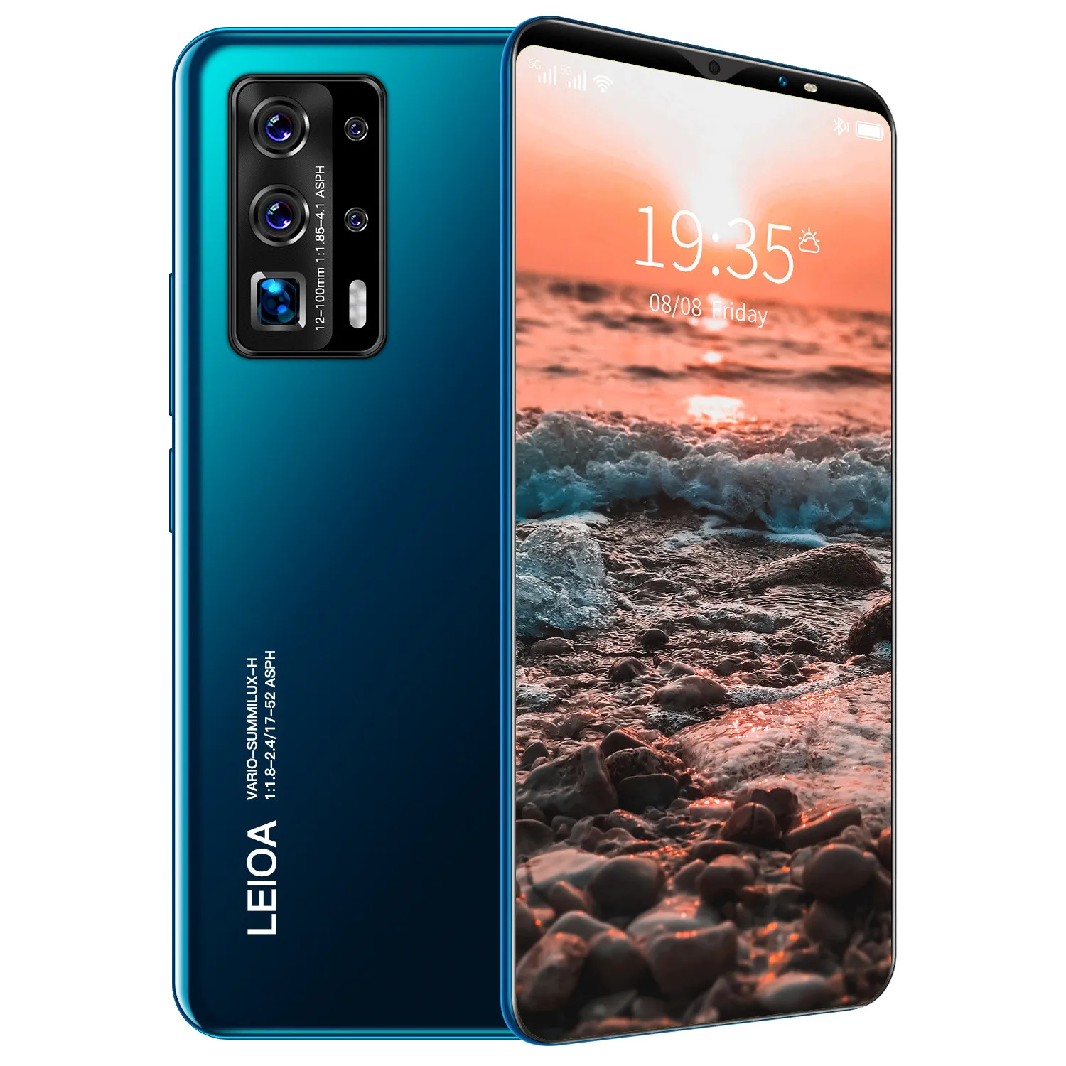 

Factory Price Smartphones P40 Pro+ 5.5 Inch Full Screen Smartphone with Face Unlock 12+512GB Cellphone 4800mah Dull SIM Cards