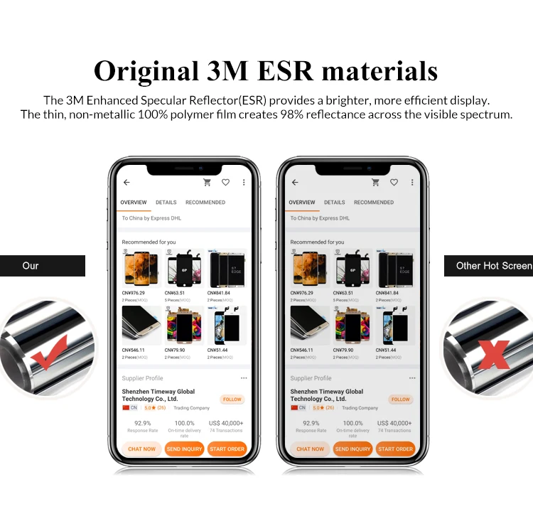 Complete OEM screen lcd for iphone x lcd display screen replacement,for iphone x screen cell phone repair