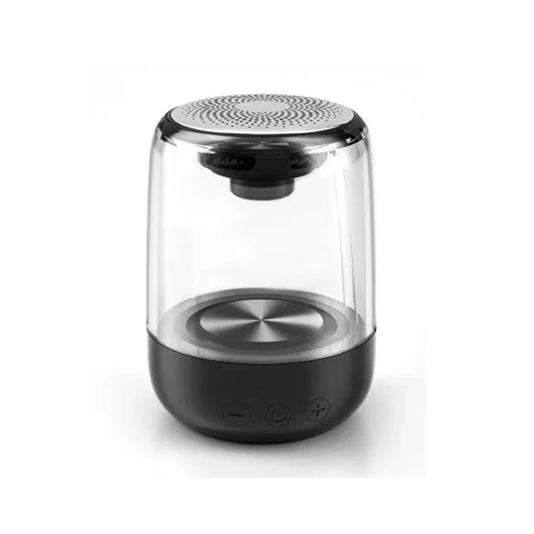 2019 OEM LED Light Mini Portable Base mini Stereo Wireless Bluetooth Speaker
