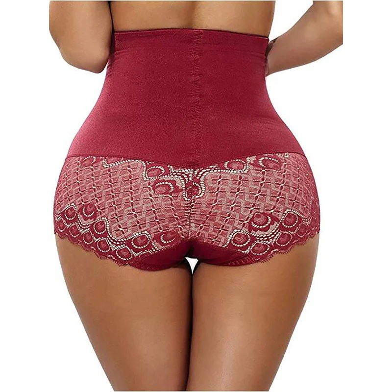 

Hot Sale S-3XL Plus Size Women Sexy Body Shaper High Waist Butt Lifter Tummy Control Panty Slim Waist Trainer Smooth Underwear, Black, nude,red can be customerized