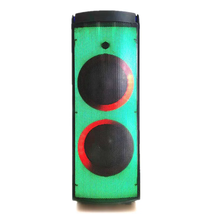 

China hot sell powerful blue tooth party speaker with dynamic lighting effects with tws and wireless mic partybox 1000