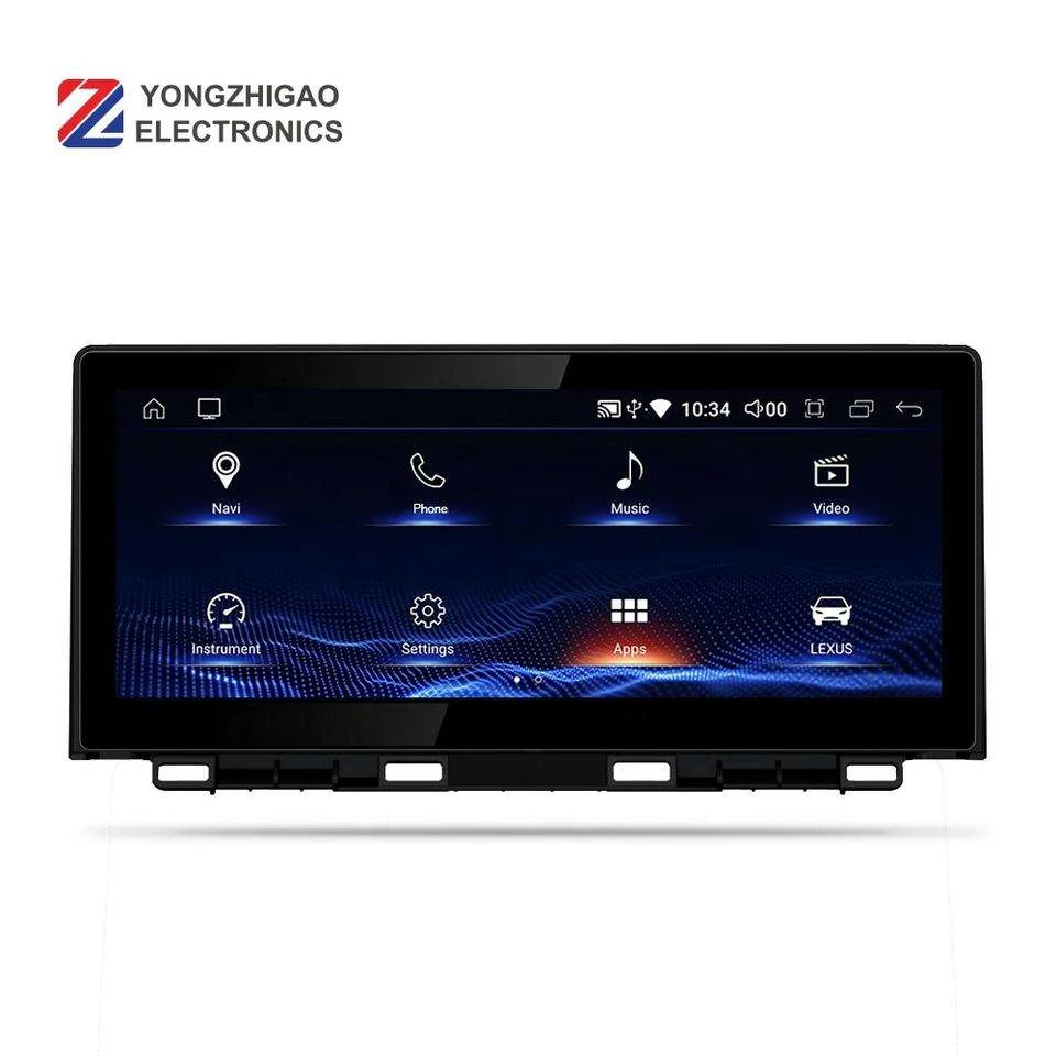 

Car DVD Player YZG Android 10 Nx300h Nx200t Upgrade Front Digital Dashboard Car Play Screen 64GB NX GPS For Lexus 2018 2019 2020