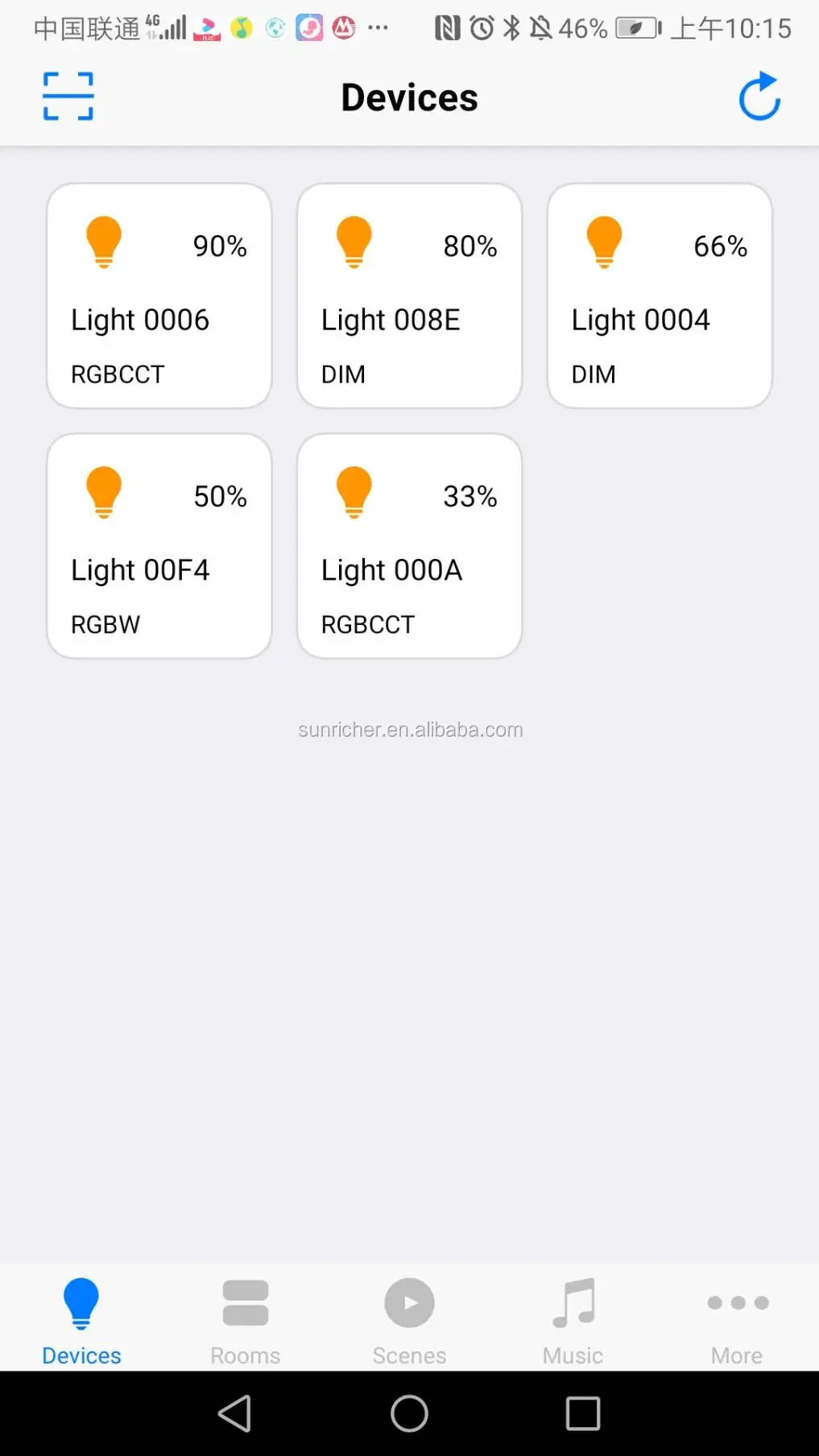 BLE mesh remote control BLE mesh controller 24v BLE mesh led controller with app control and remote control