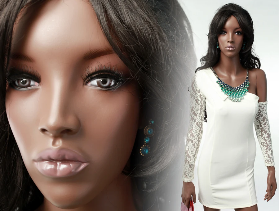 Wholesale Price African Brown Skin Color Female Mannequin Full Body