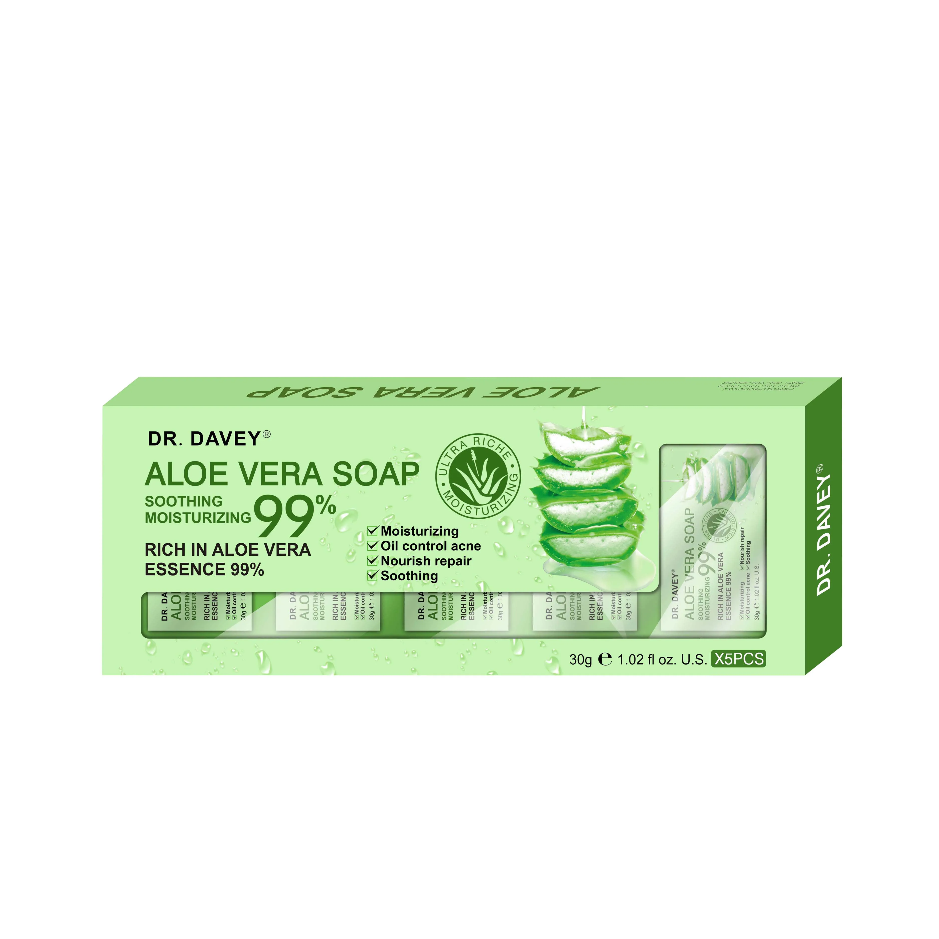 

DR.DAVEY Bath Soap GIft Set Aloe Vera Facial Whitening Soap