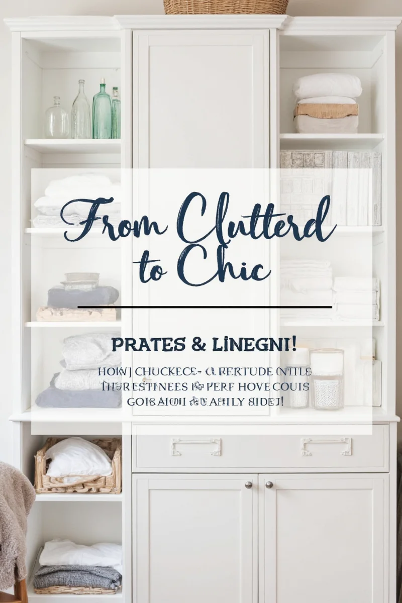 Pottery Barn Custom Linen Closet
