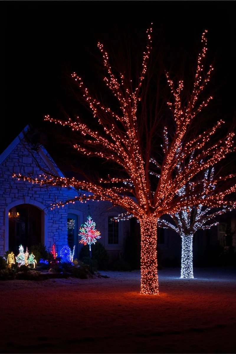 10 bright ideas for family friendly outdoor christmas lights from target