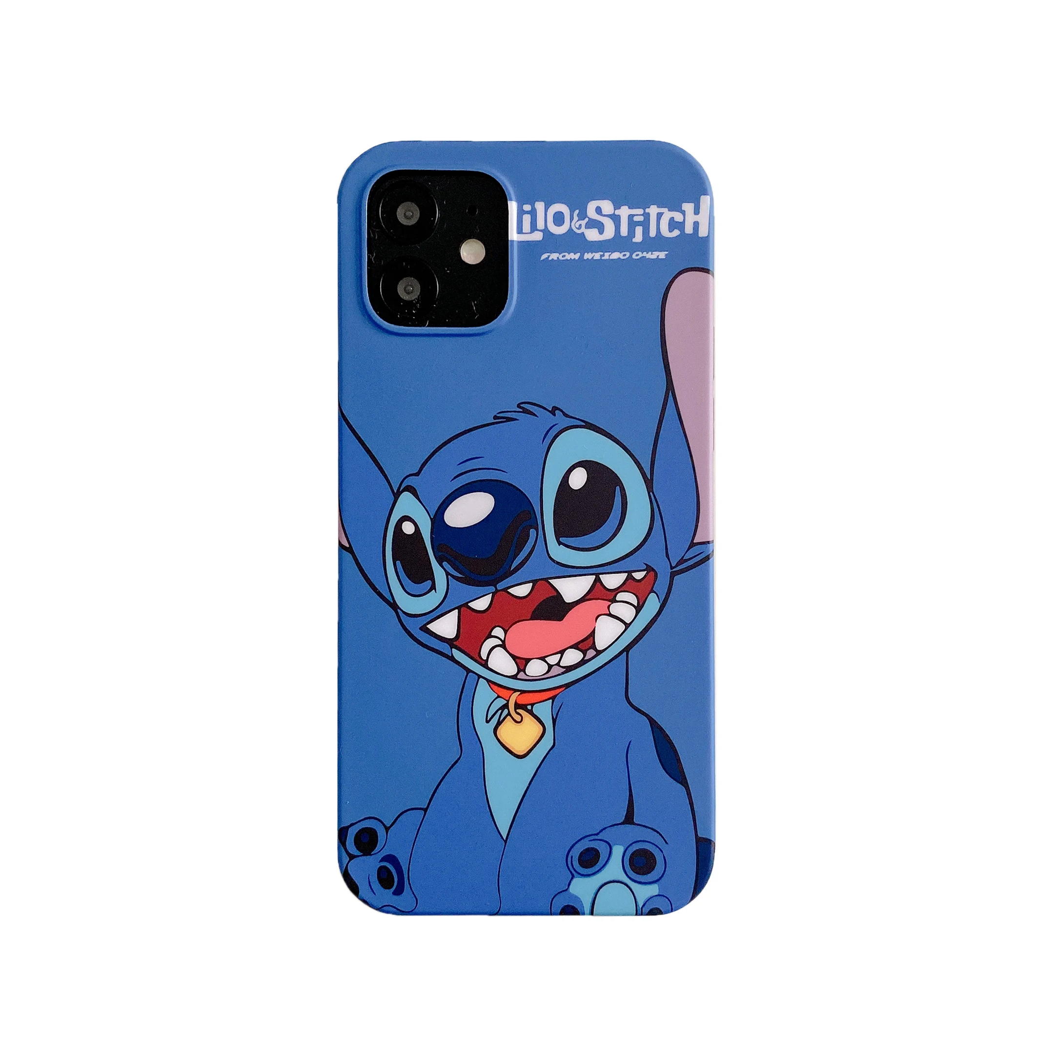 

Wholesale Cute Stitch Cartoon IMD Frame Style Silicone Phone Case For iPhone 12 Pro MAX XS XR 11Pro 8 Plus Silicone Cover Coque