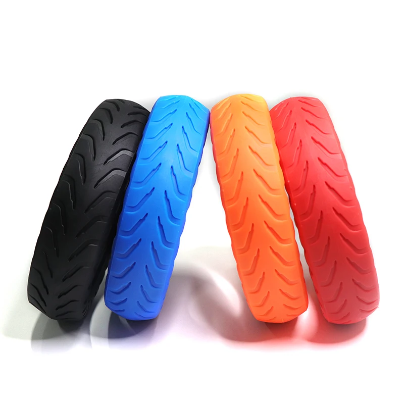 

Scooter 8.5 inch Color Honeycomb Tyre Rubber Solid Tire 8.5*2 Tubeless Tire for Xiaomi M365 Electric Scooter, Black,red,blue,orange