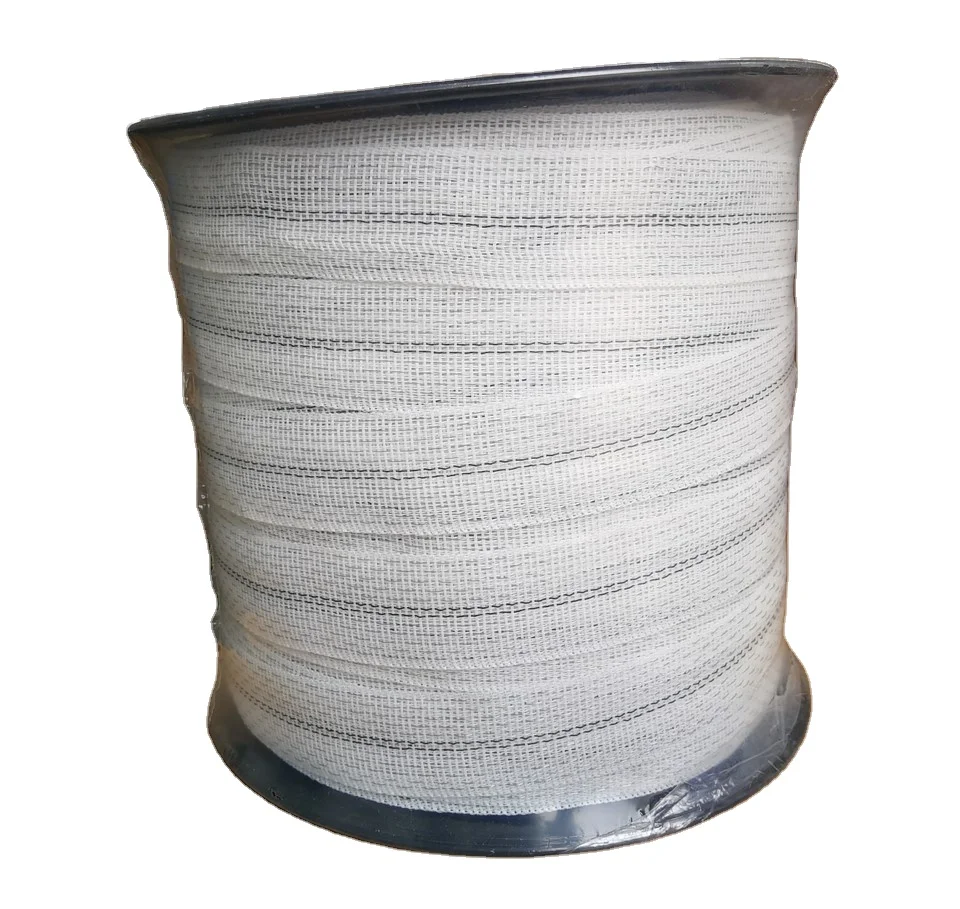 

500m Durable electric fence Poly tape for paddock and farm