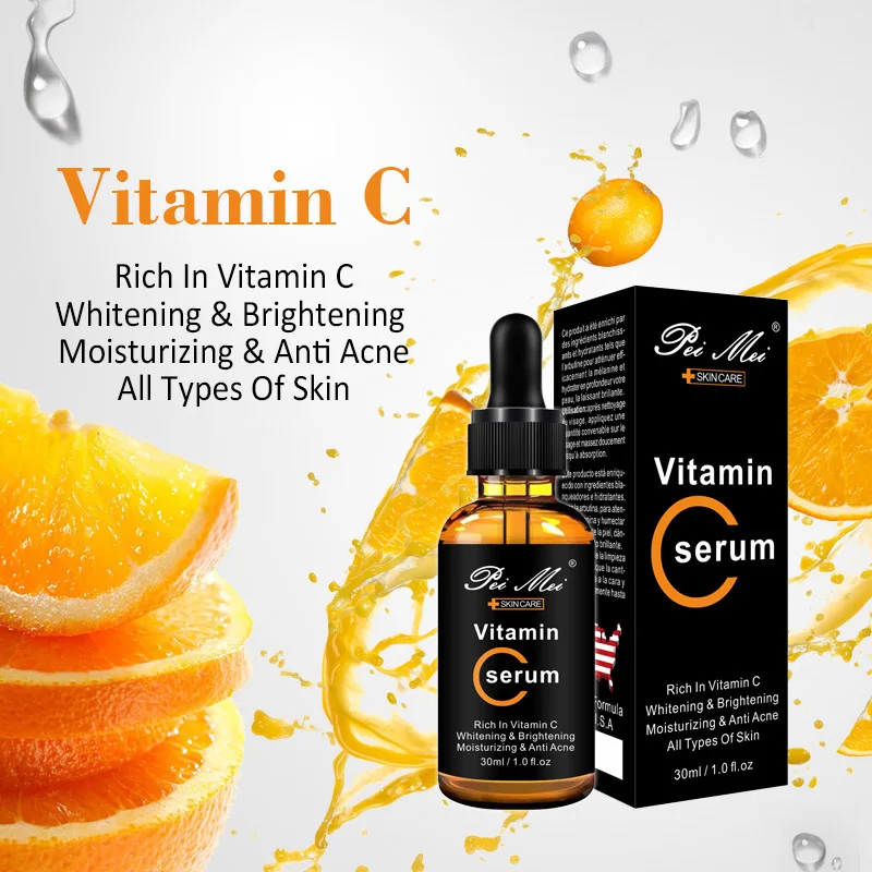 

Wholesale Peimei Face Serum Moisturizing Anti Acne Vitamin C Serum, Transparent