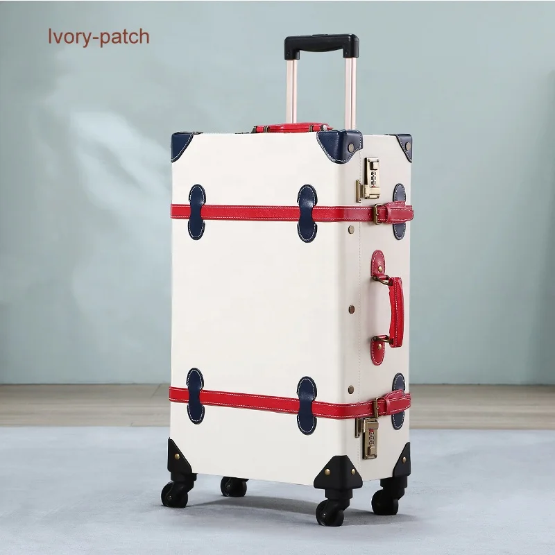 

Fashion Brand Kids Carry On Luggage Travel Bag Rolling Designer Suit Case Vintage Children Suitcase Kid Retro Luggage Set