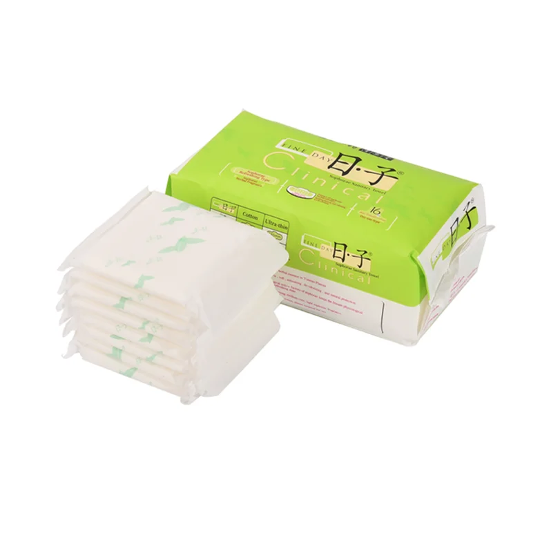 

Sanitary pad in private label cool feeling eco friendly sanitary pads, White