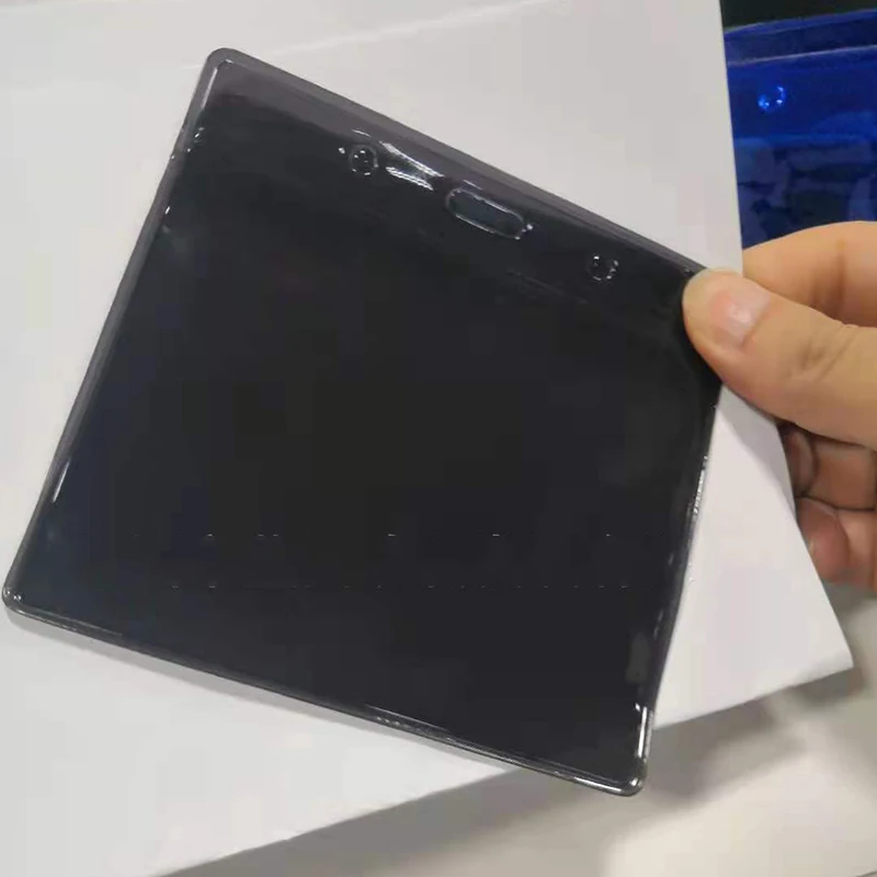 

US 4*3 Card Holder Amazon New design Color Transparent Horizontal Protect Card Holder, Transparent,black,blue,green