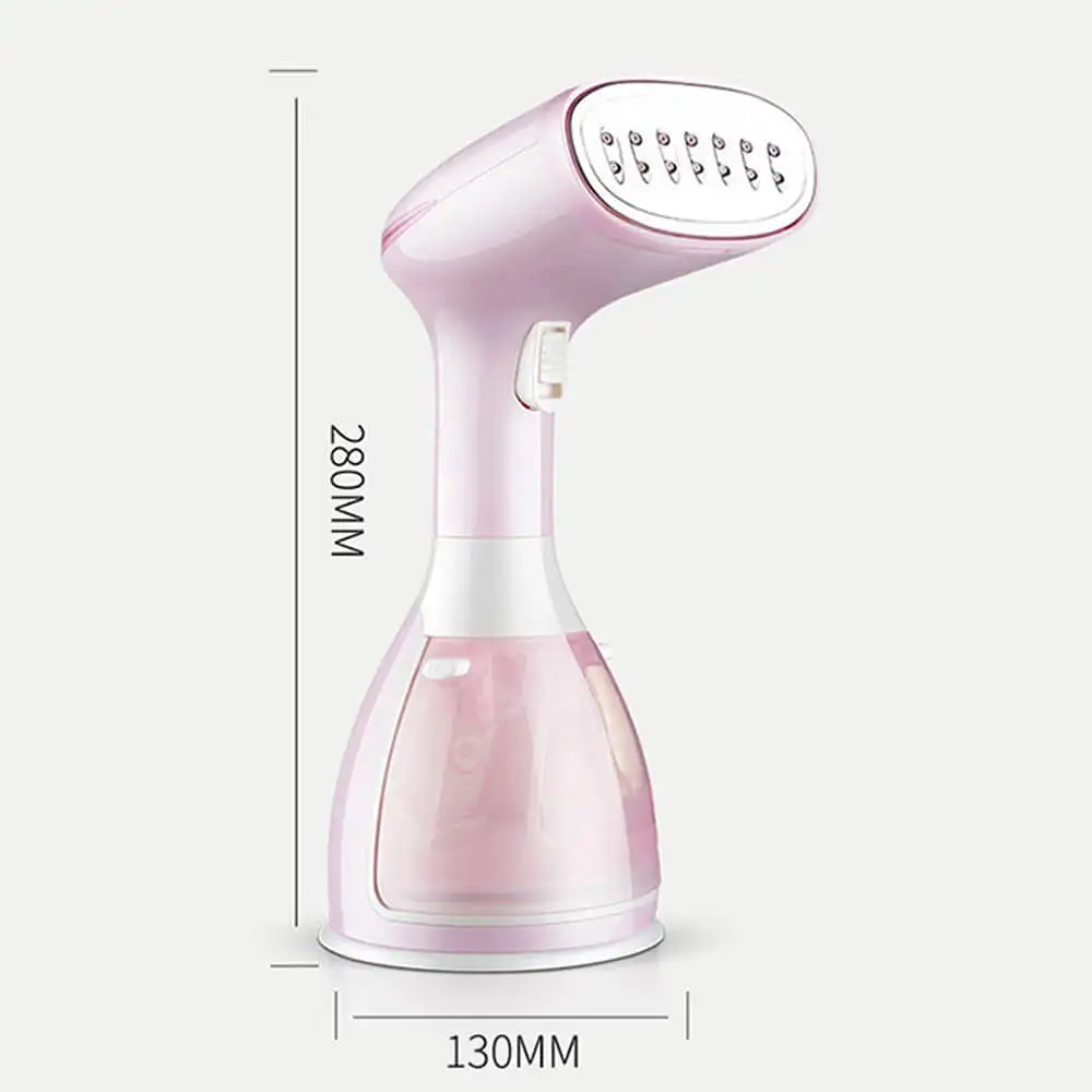 Fast Heat up and Auto Off Clothes Steamer with 280ML Capacity and Removable Brush for Home and Travel