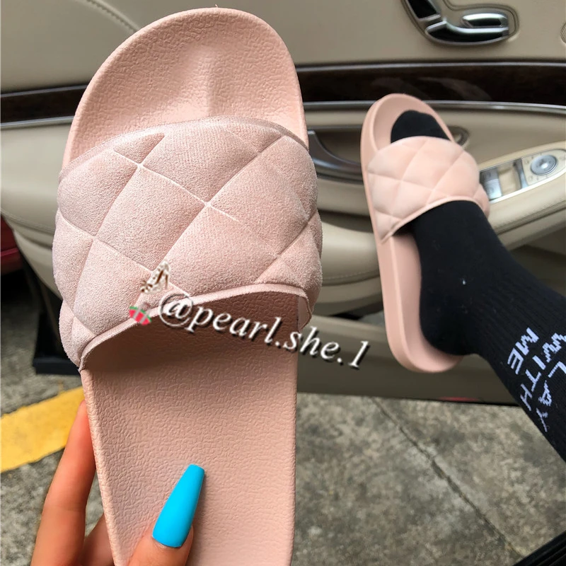 

Beautiful Summer Women Slides Lady Flat Shoes Fashion women Sandals, Pictured