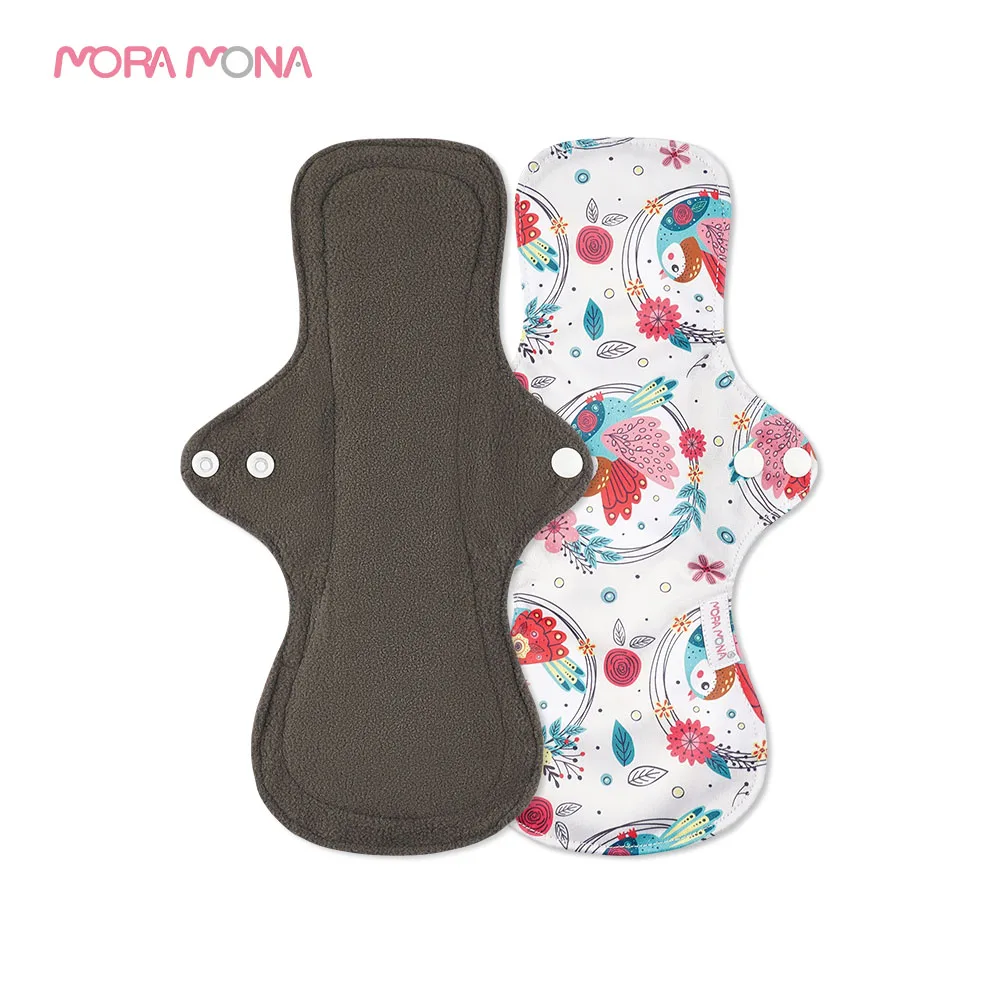 

Moramona absorbency sanitary pads reusable waterproof menstrual pads feminine hygiene Bamboo sanitary pad, Colorful