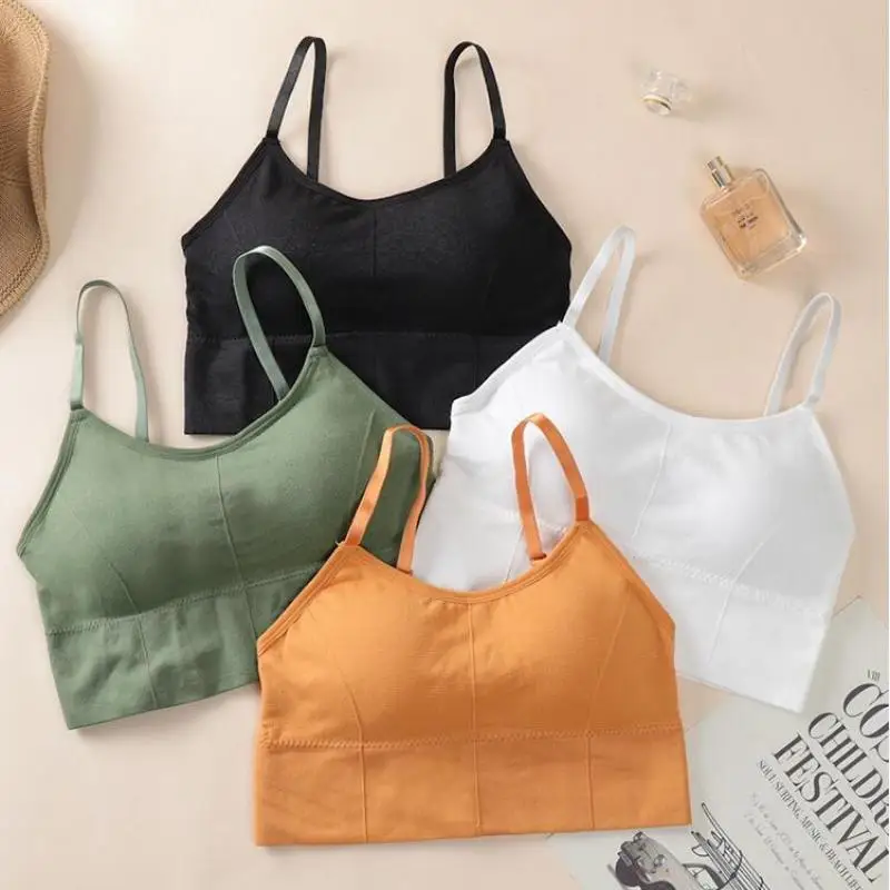 

adjustable strap Breathable push up Bra Shockproof Padded Sports Yoga Top Athletic Gym Running Fitness vest bra