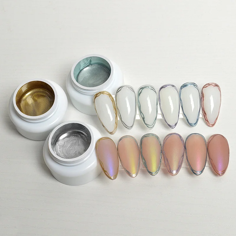 

High Quality Decorate Nails Gel Uv Esmalte Nail Art Paint Glue, Colors