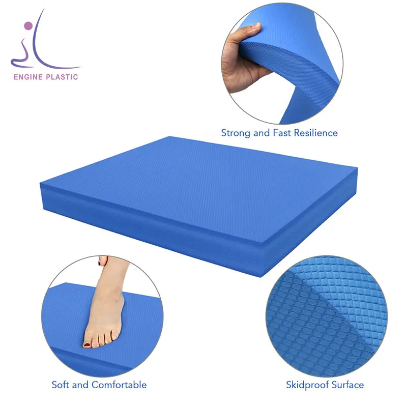 

Factory Price Custom Logo Non-slip GYM Exercise Yoga TPE Foam Balance Pad