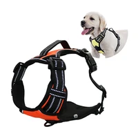 

No Pull Custom Harness Dog,Easy Walk Nylon Dog Pet Harness For Walking,Reflective Pet Dog Harness