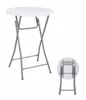 80cm Hot Sale cheap price small round dining table foldable portable folding round High cocktail Table