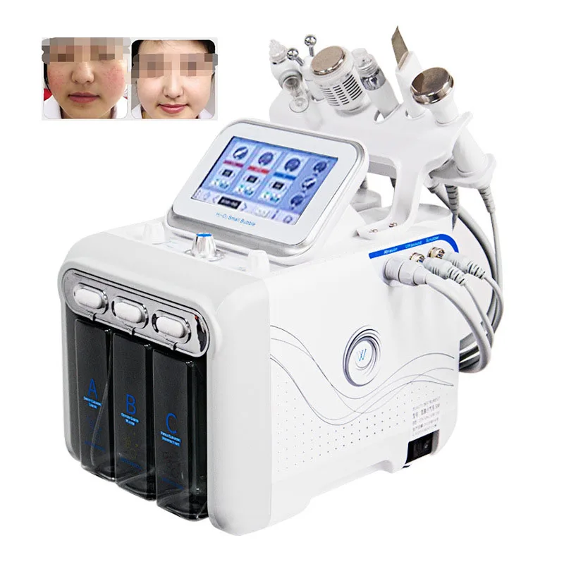 

Multifunction Portable Facial Microdermabrasion Hydrodermabrasion 7 in 1 Silk Jet Peeling Machine Hydro Dermabrasion