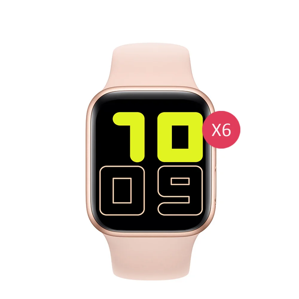 

Reloj Custom Logo Smart Watch X6 X7 P1 P8 F8 Y68 F20 T500 W26 D20 W55 T55 T5 W5 W34 W26 Ip67 Waterproof Smartwatch, Black/white/pink