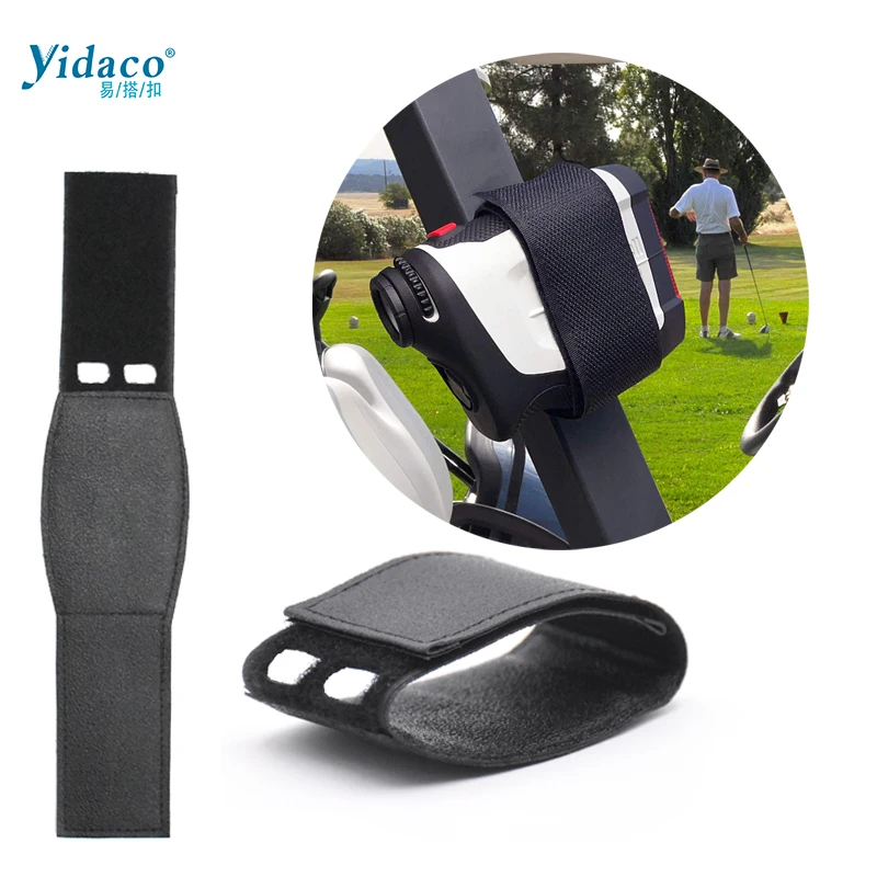 

Premium Magnetic Multi Purpose Mount perfect Golf Cart Railing accessory Magnetic Rangefinder Strap, Black