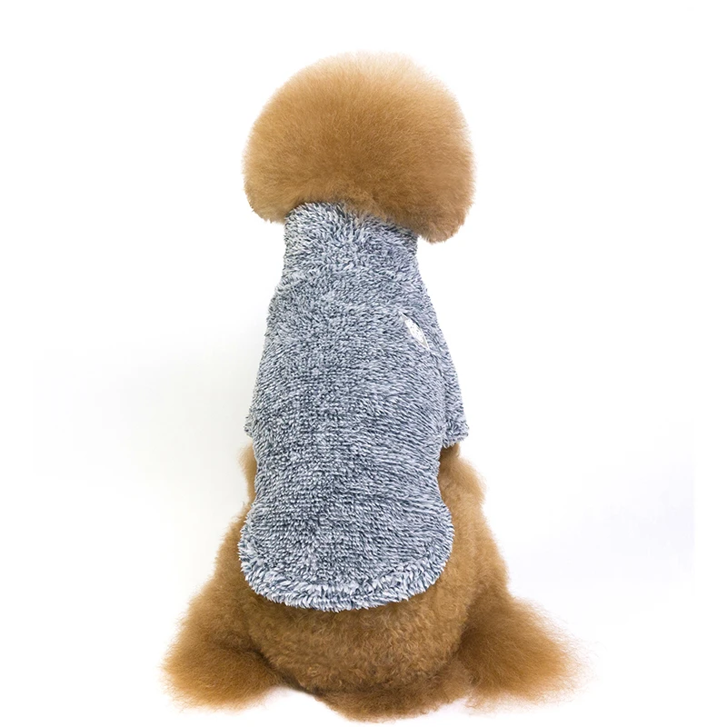 

Pet Products Factory Wholesale Winter New Thickened Clothes High Collar Warm Comfortable Dog and Cat Pet Clothes Summer usa, Brown, black, royal blue