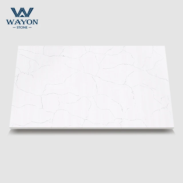 Calacatta White Marble Engineered Stone Artificial Translucent Stones
