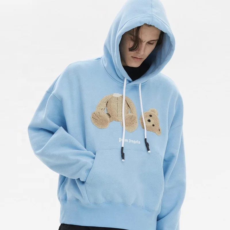 

Men women PA casual hoodie Brokeback bear hip hop street round neck long sleeve sweatshirt Justin Bieber fashion top