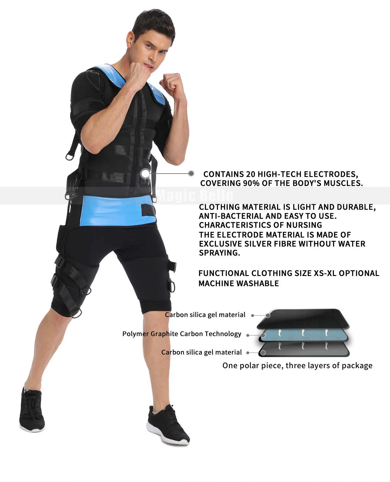 Ems Training Equipment Suits/xbody/fitness Equipment/ems Muscle