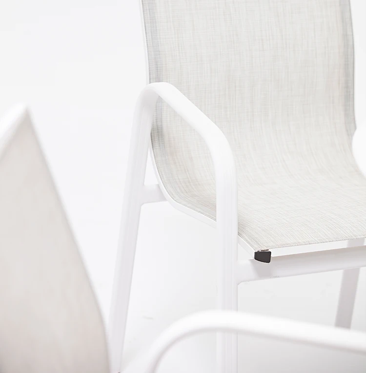 Economical Small Round Outdoor Sectional Sling Chairs Set With Dining table.jpg