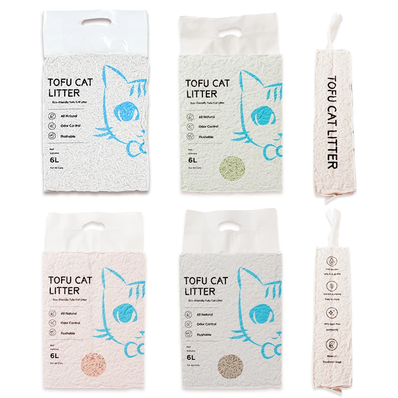 

Wholesale automatic cat litter sand buy cheap premium natural tofu cat litter