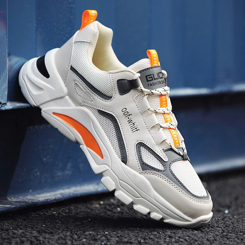 

2021 spring new men breathable casual sports shoes all-match men's shoes running sneakers chaussures homme men casual shoes