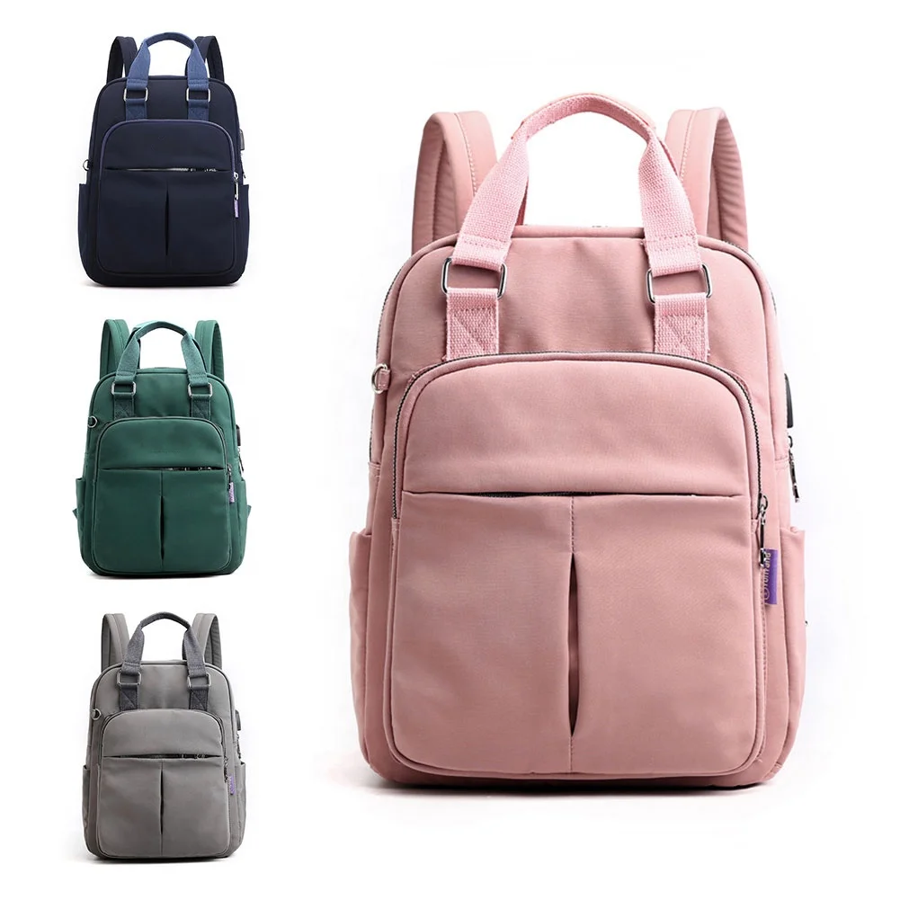 

Fashion Large Capacity Usb Charging Preppy Style Laptop Backpack School bags