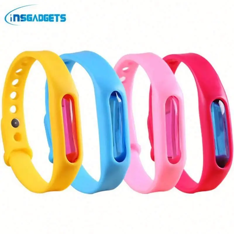 

Natural mosquito repellent bracelets HOPey silicone anti-bug mosquito wristband