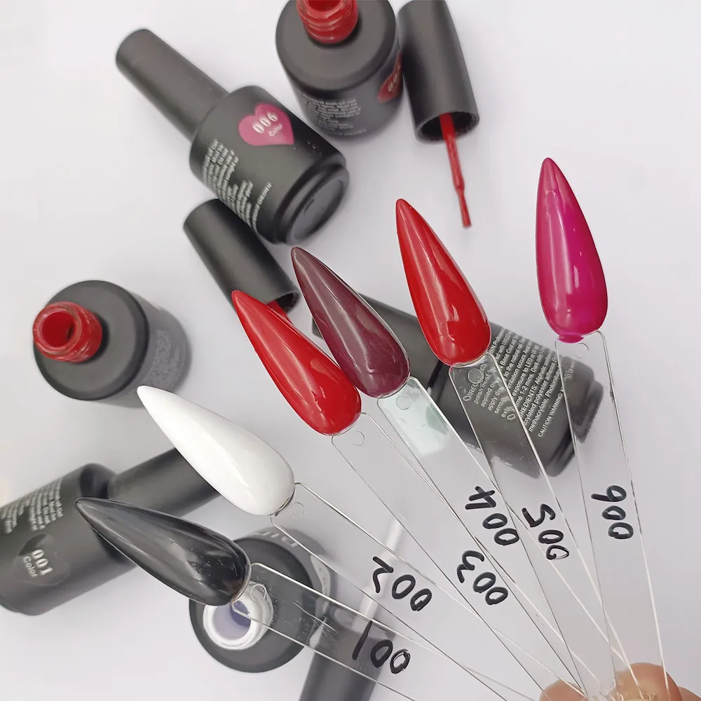 

BIN highly pigmented gel polish bottle packaging glitter beauty nail art salon