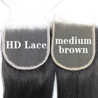 

High Digital Super Thin Film HD Lace /Transparent Swiss Lace Closure / Frontal Wholesale