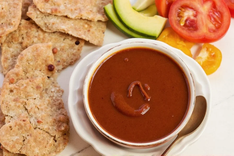 Chipotle aioli on a plate