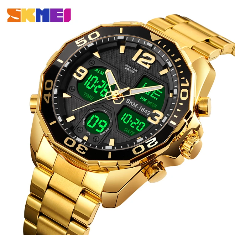 

SKMEI 1649 2021 New Fashion Men's Watches Top Brand Digital Watch Sport Chrono Waterproof Quartz Watch Men Relogio Masculino