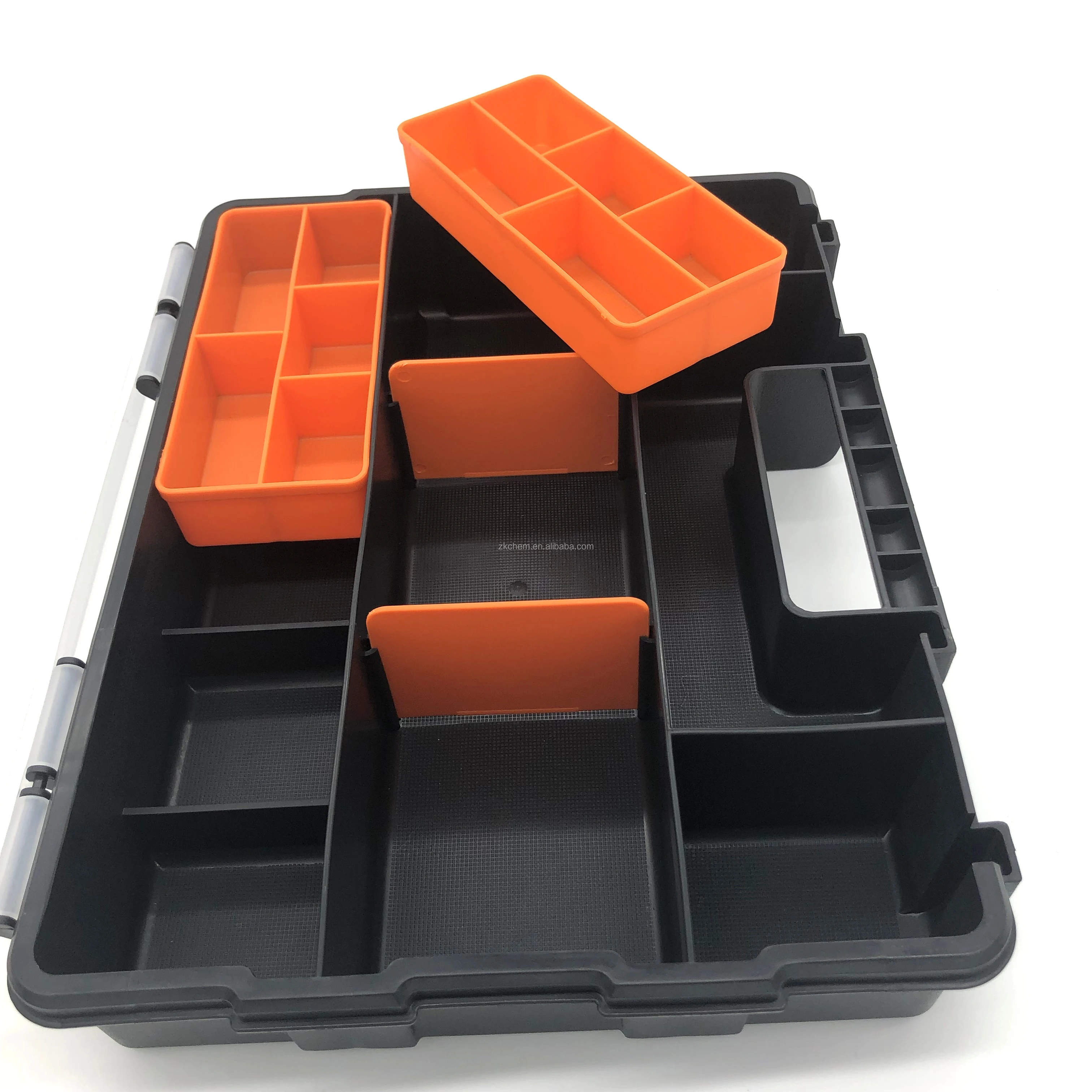 Practical Plastic Screw Tool Storage Box With Locking Screwdriver Hardware Accessories Toolbox