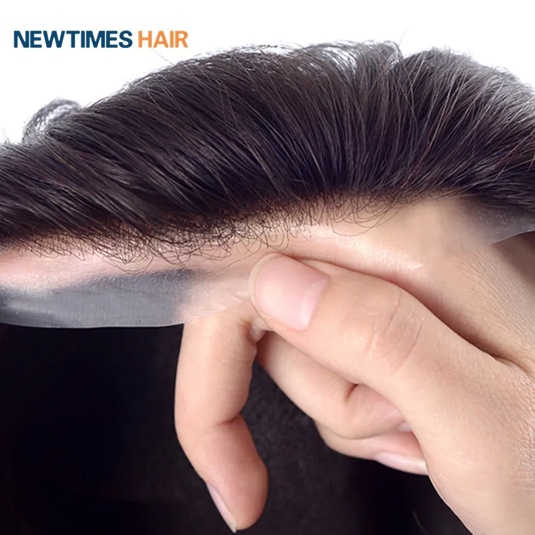 

8x10 100% indian hair super skin mens hair toupee human hair patch for men