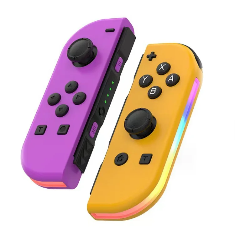 

1 Pair RGB Light Wireless Controller for Nintendo Switch Controller Game Console Wireless Gamepad L and R Controller