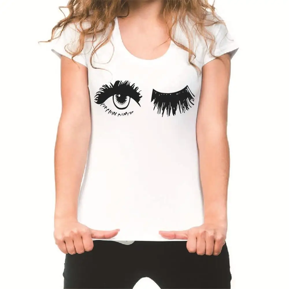 

Custom Wholesale Supplier Eyelash Unbranded T Shirt 3d Printing, Customized